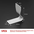 Axyaa Magnetic Shelf Bracket with Anti-Reverse Baffle for Supermarket Food Display