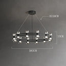 Axyaa LED Pendant Chandelier for Stylish Indoor Room Decor
