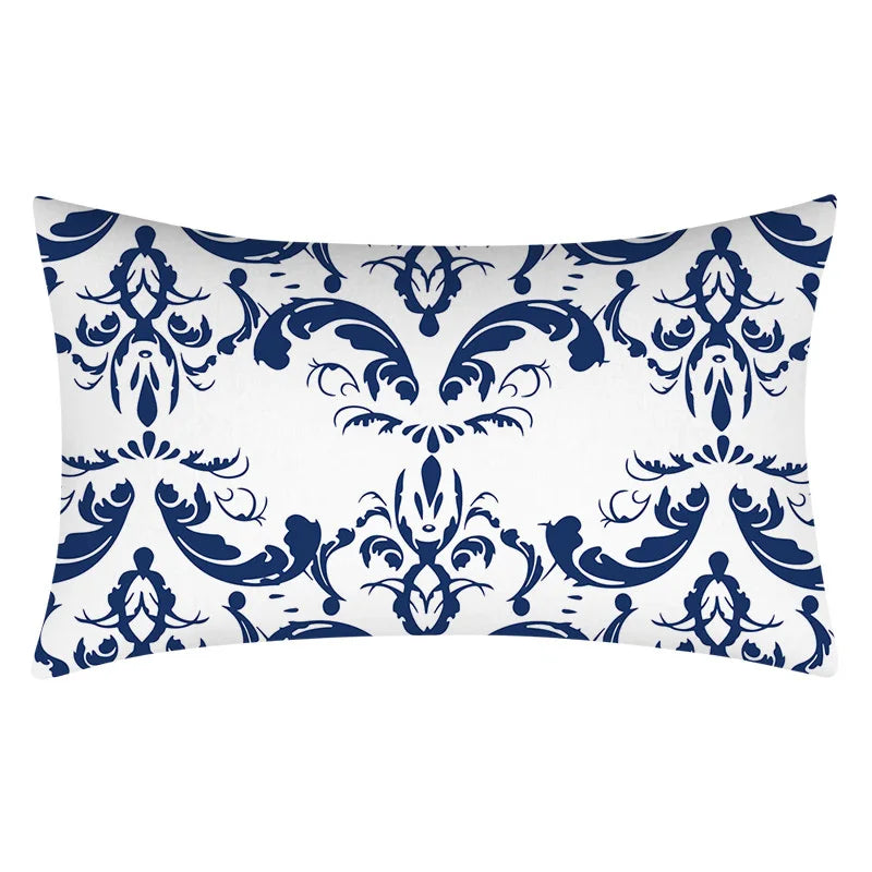 Axyaa Geometric Cushion Cover 30x50 Polyester Pillowcase for Home Decor