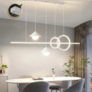 Axyaa Nordic Chandeliers Dining Room Light Fixture Ceiling Pendant Hanging Lamps