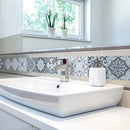 Axyaa Waterproof Self-Adhesive Tile Border for Bathroom Kitchen Living Room Décor
