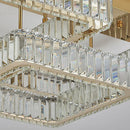 Axyaa Crystal Chandelier Dining Room Ceiling Light Pendant Lamp Luxe Living Room Lighting