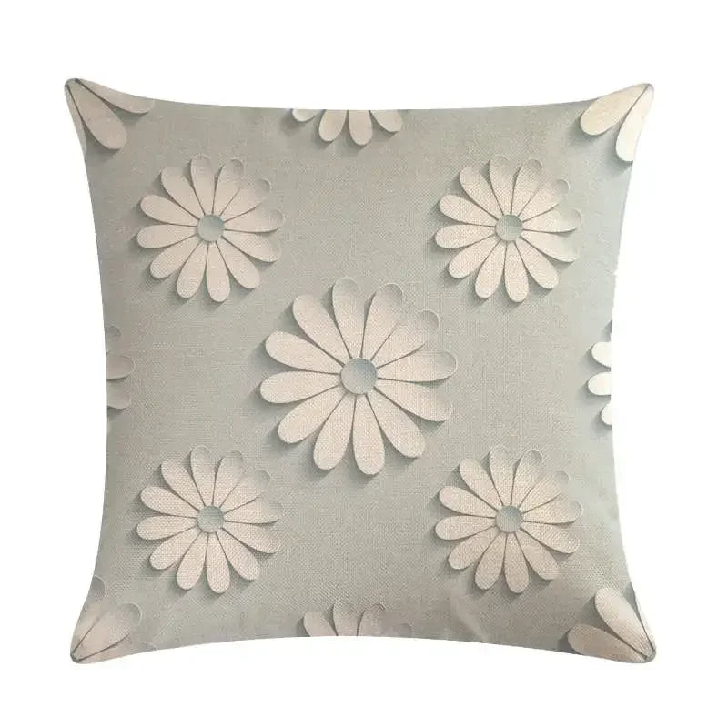Spring Chrysanthemum Cushion Cover 45x45cm by Axyaa