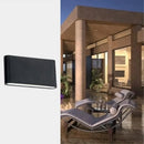 LED Waterproof Outdoor Wall Lamp Up Down Aluminum Porch Garden Lighting by Axyaa