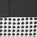 Axyaa Woven Stitching Black and White Pillow Pack: Living Room, Hotel, Villa, Bedroom