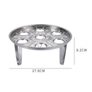 Axyaa Stainless Steel Steaming Rack for Pressure Cooker and Rice Steamer