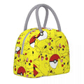 Axyaa Cartoon Pokemon Lunch Box: Large Insulated Thermal Cooler for School
