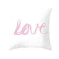 Axyaa Romantic Couple Pillowcases | Soft Cartoon Pattern Sofa Pillow Covers