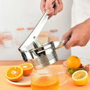 Axyaa Stainless Steel Manual Juicer Squeezer for Fruits and Vegetables