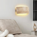 Axyaa Natural Stone LED Wall Light Sconce: Bedroom Kitchen Stairs Aisle Minimalist Lamp