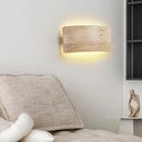 Axyaa Stone LED Wall Sconce: Bedroom Kitchen Aisle Modern Minimalist Light