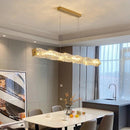 Axyaa Crystal Chandelier Pendant Light for Living Room Dining Room Ceiling Lighting