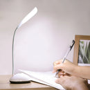 Axyaa LED Desk Lamp: Rechargeable Table Reading Light for Study, Bedroom, 6000K Night Light