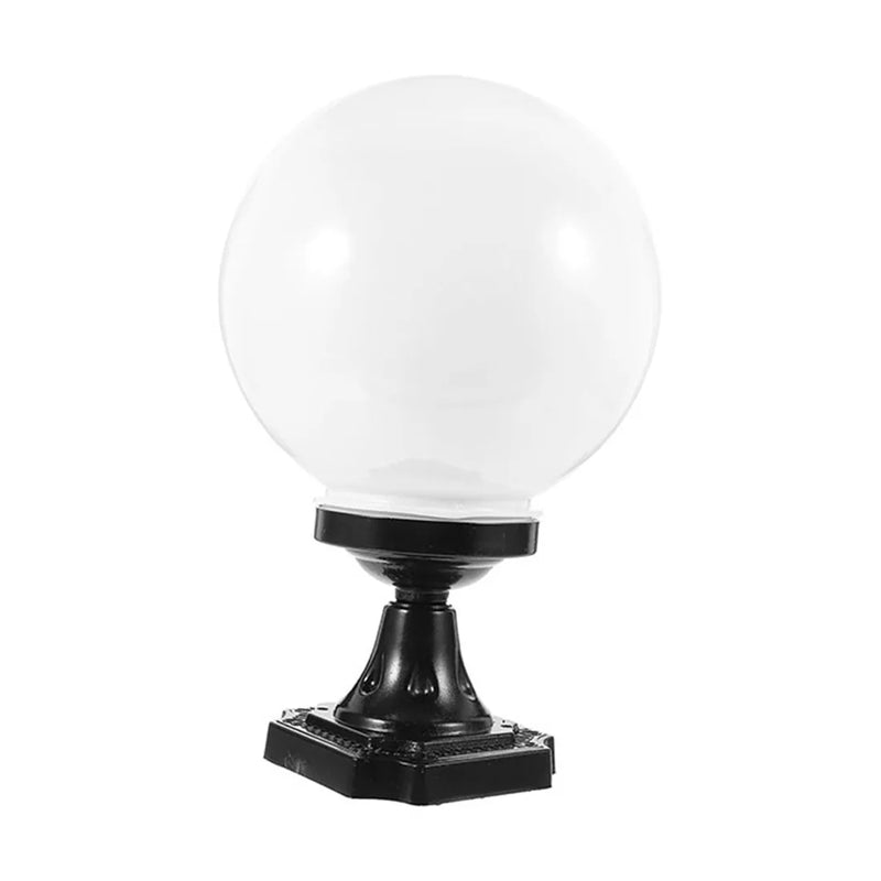 Axyaa Clear Acrylic Twist Lock Neck Shade Replacement for Outdoor Lamp