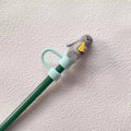 Axyaa Silicone Straw Cap: Dust Proof, Leak Proof, Cute Cover for 7-8mm Straws