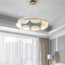 Nordic Petal LED Chandelier Acrylic Luxury Modern Pendant Light for Axyaa Brand