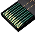 Axyaa Non-Slip Sushi Chopsticks Set for Home, Hotel & Restaurant