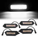 Axyaa Tacoma 2024 Grille Lights: LED Warning Daytime Running Headlight Accessory