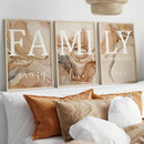 Cozy Home Wall Art Set, Family Quote Posters, Dining Room Decor, Axyaa Brand