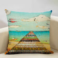 Axyaa Linen Pillow Case 45x45cm for Home Decor and Relaxation
