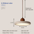 Axyaa Nordic Stone LED Pendant Lamp for Modern Living Room & Bedroom Decor
