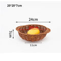Axyaa Rattan Wicker Serving Baskets Set | 10 Styles for Restaurant Use