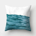 Axyaa Sea Waves Cushion Cover 45x45cm for Home, Office & Car Décor
