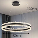 Axyaa Modern LED Pendant Dining Room Chandeliers Ceiling Light for Living Room