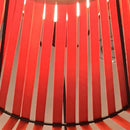 Axyaa Designer Straw Hat Chandelier LED Lighting Fixture for Home & Restaurant