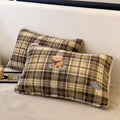 Axyaa Plush Rabbit Velvet Pillow Cover Set - Soft & Fluffy Decorative Pillow Sham