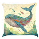 Axyaa Ocean Series Pillowcase - Fish Sea Turtle Whale Printed Cushion Cover