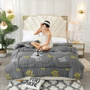 Axyaa Winter Microfiber Duvet Comforter - Thick & Washable - Small Queen King Size