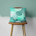Axyaa Green Heart Leaf Pattern Pillowcase - Home Decor Pillow Case