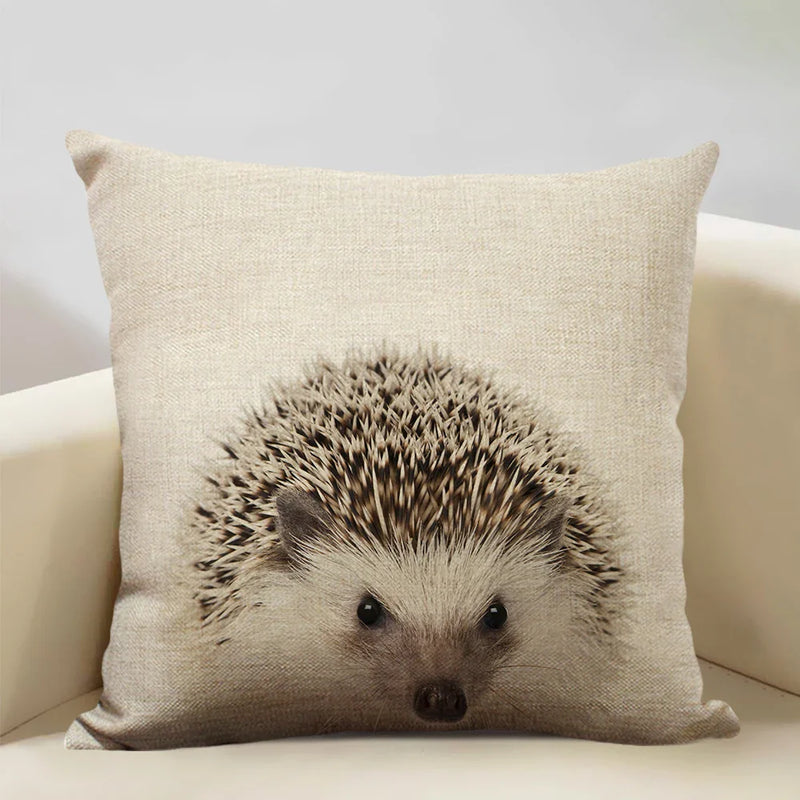 Animal Print Cushion 45x45cm for Sofa, Car Seat & Living Room Decor by Axyaa