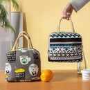 Axyaa Cartoon Fruit Thermal Picnic Lunch Bag Drawstring Tote for Women