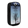Axyaa Nightmare Before Christmas Pencil Case: Student School Gift, Big Capacity Pen Bag.