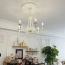 Rustic Crystal Chandelier Wall Lamp by Axyaa: Princess Room Candle Hanging Light