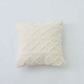 Axyaa Geometric Short Plush Pillowcase Set for Indoor Home Decor