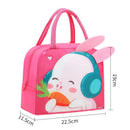 Axyaa Kids' Thermal Insulation Lunch Bag, Waterproof & Portable Aluminum Film Box