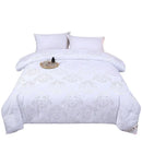 Axyaa Cotton Gold Jacquard Silk Quilt | Mulberry Silk Winter Quilt Core