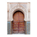 Axyaa Moroccan & Indian Door Wall Art Canvas Painting Print Home Decor