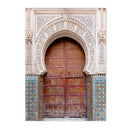 Axyaa Moroccan & Indian Door Wall Art Canvas Painting Print Home Decor