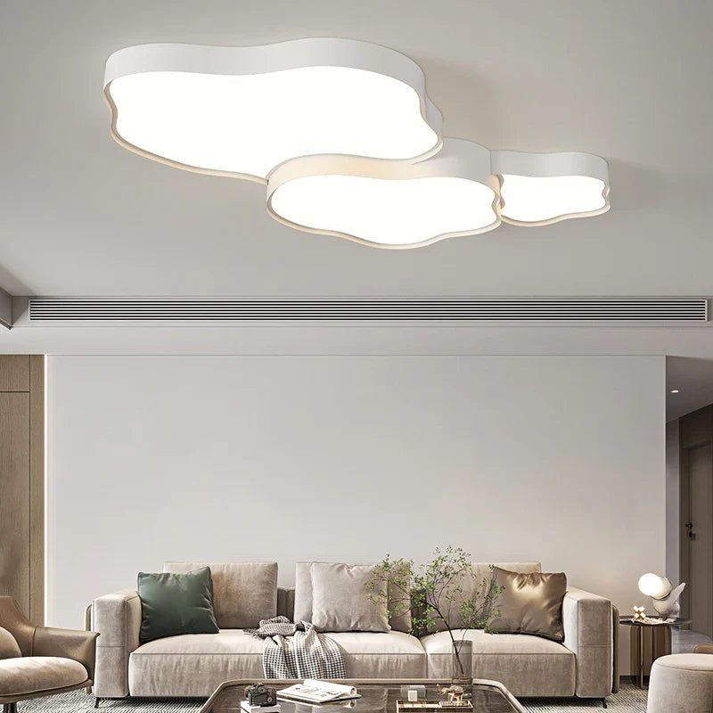 Axyaa Cloud Chandelier: Modern Nordic LED Lighting for Home Décor