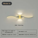 Axyaa LED Long Strip Wall Sconce for Modern Home Decor and Illumination