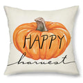 Harvest Pumpkin Truck Maple Leaf Pillow Case for Autumn Home Decor - Axyaa