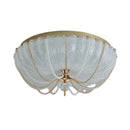 Axyaa Crystal LED Ceiling Light: Modern Luxury Dimmable Lamparas for Art Decor Home Lighting
