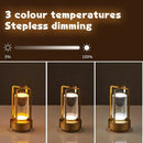 Axyaa Wireless LED Touch Sensor Table Lamp - Rechargeable Night Light for Home Decor