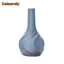 Coarse Pottery Mini Flower Vase Set by Axyaa - Japanese Home Decor & Tea Set Accessories