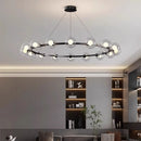 Axyaa Circular Magic Bean Pendant Light for Elegant Home Decor