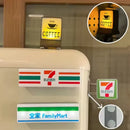 Axyaa 3D Magnetic Fridge Stickers Mini Light Signs Luminous Home Decor